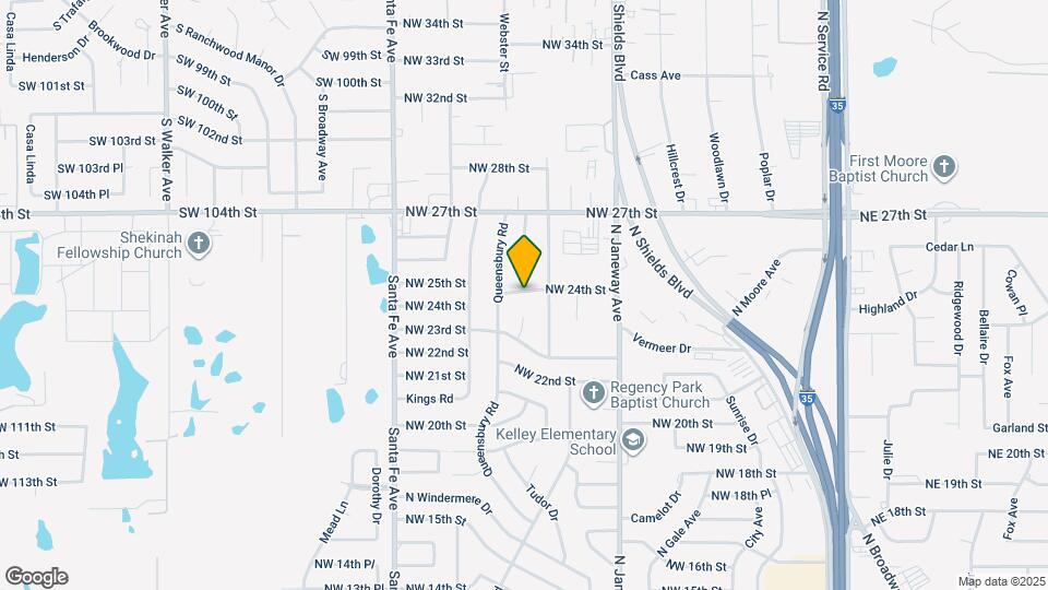 916 NW 24th St Map and Location Details