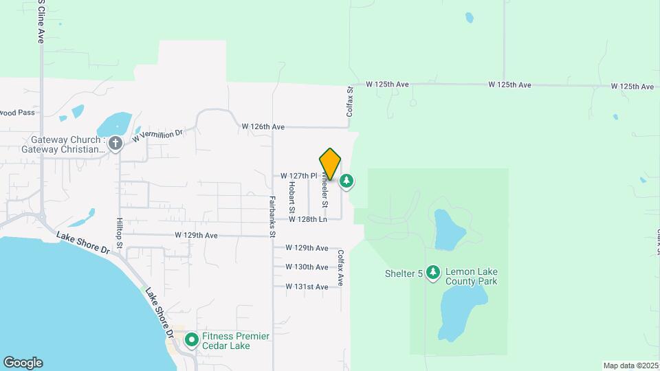 12737 Wheeler St Map and Location Details