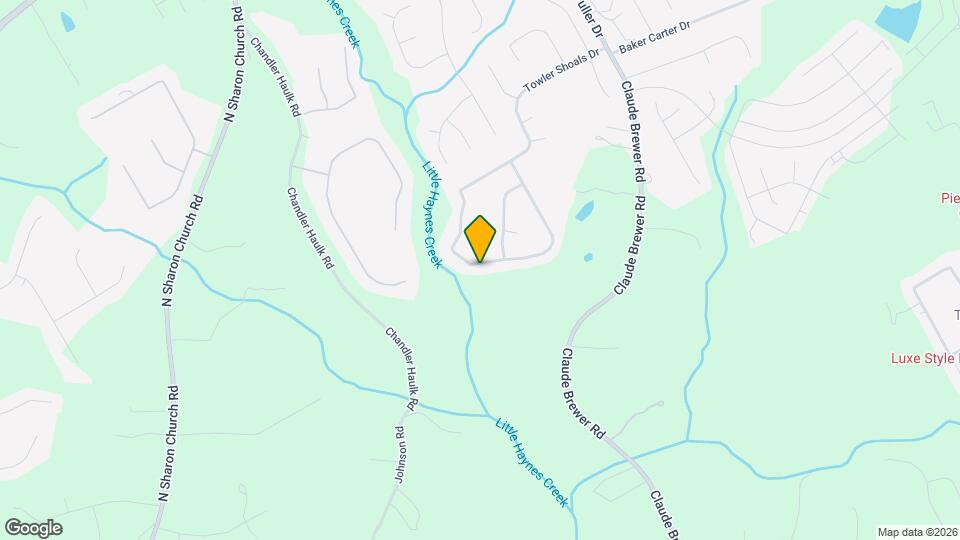 205 Towler Shoals Dr Map and Location Details