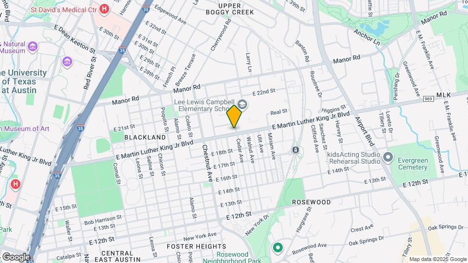 1900 Cedar Ave Map and Location Details