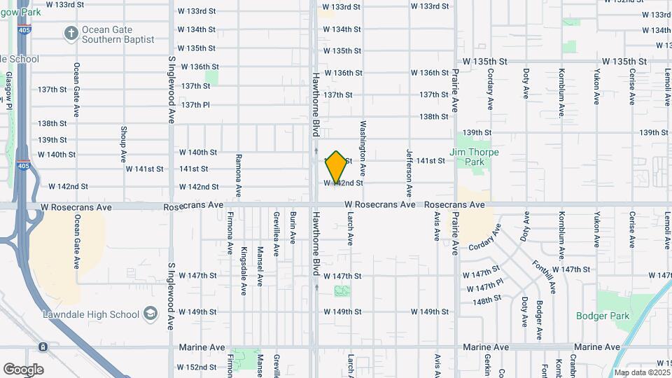 4374 W 142nd St Mapa y Detalles de la Ubicación