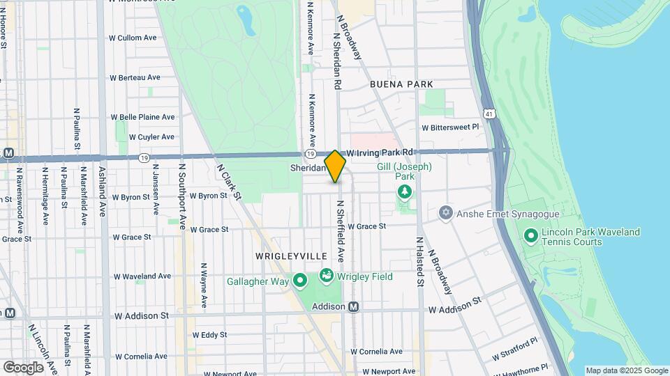 3900 N Sheridan Rd Mapa y Detalles de la Ubicación