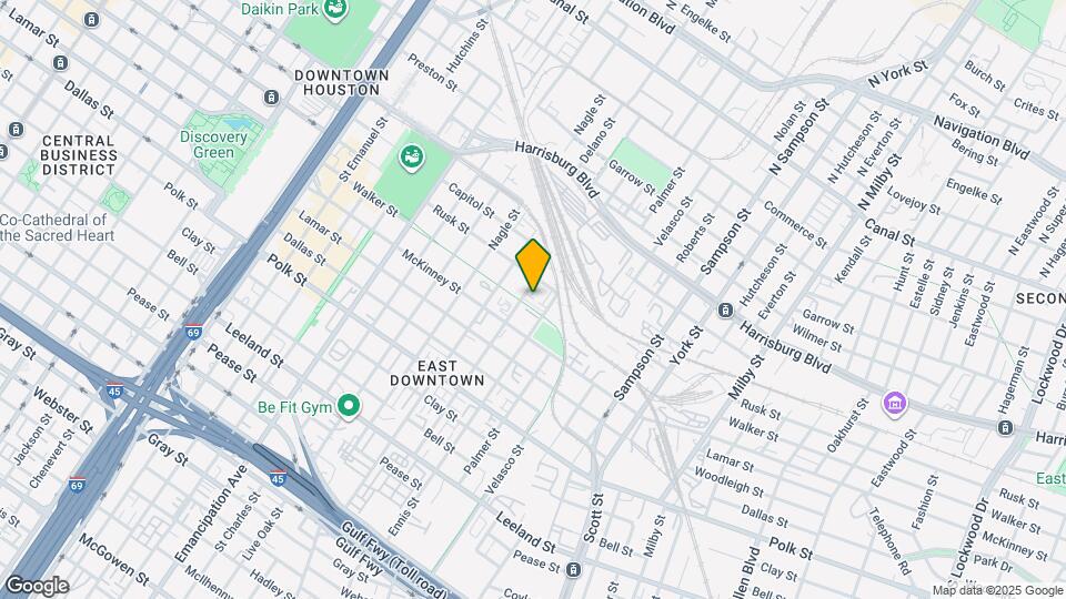 823 Paige St Map and Location Details