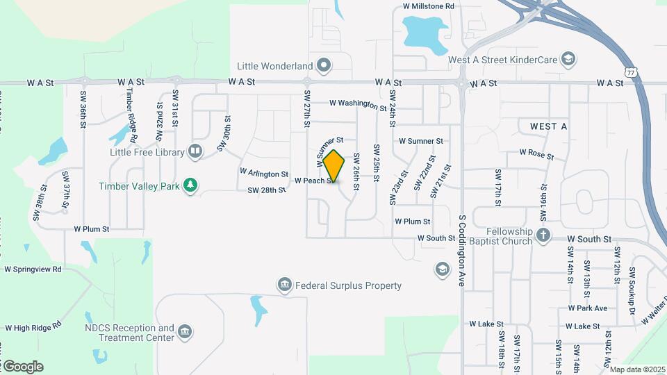 1907 W Apricot Ln Map and Location Details