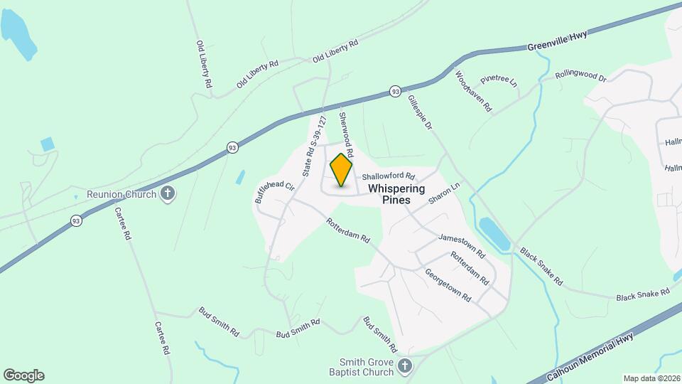 309 Westchester Rd Map and Location Details