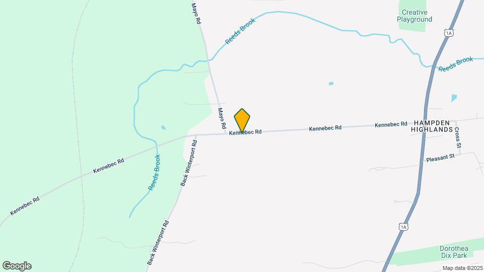 167 Kennebec Rd Map and Location Details