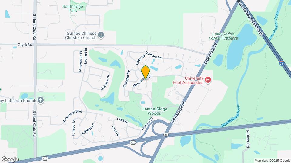 700 Colby Ct Map and Location Details