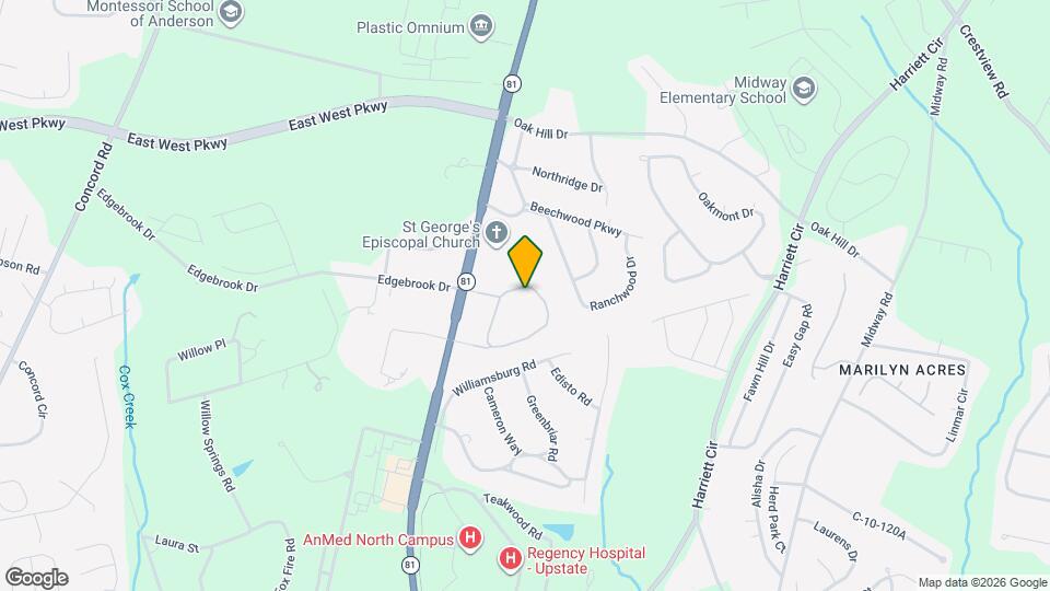 151 Wexford Dr Map and Location Details