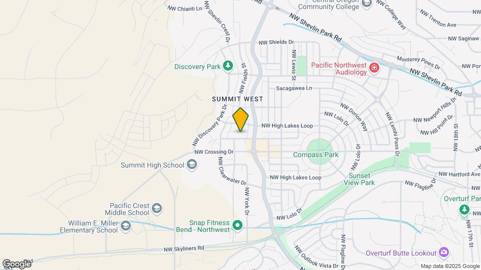 2740 NW Ordway Ave Map and Location Details
