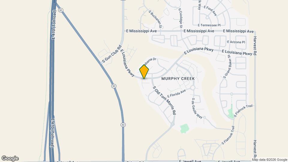23559 E Arkansas Pl Mapa y Detalles de la Ubicación