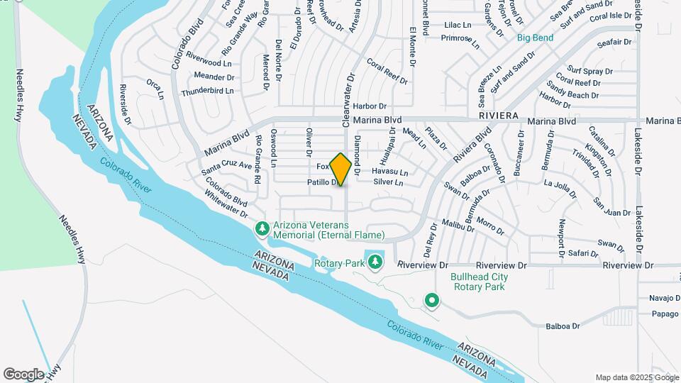 2117 Clearwater Dr, Unit A Map and Location Details