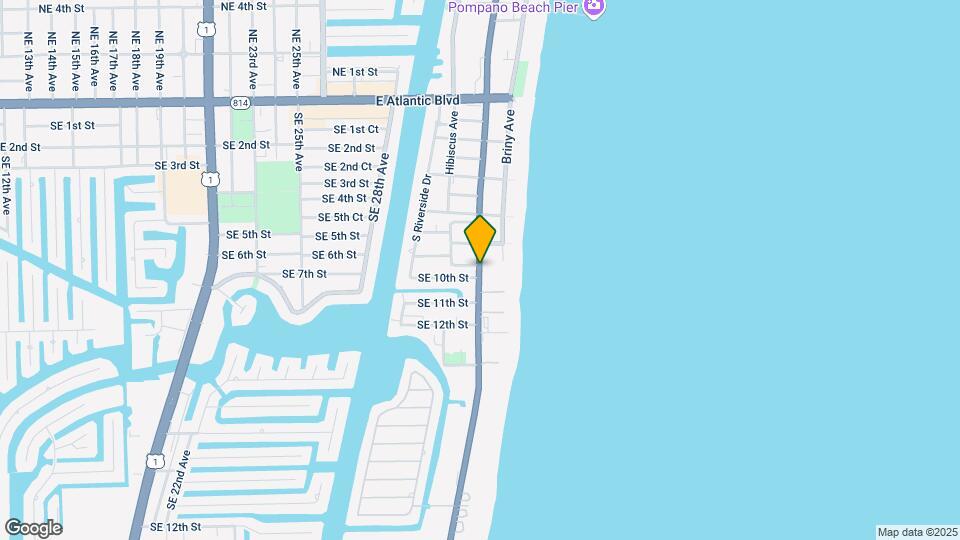 1000 S Ocean Blvd Mapa y Detalles de la Ubicación