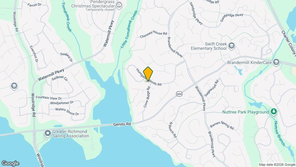 2802 Cove Ridge Rd Map and Location Details