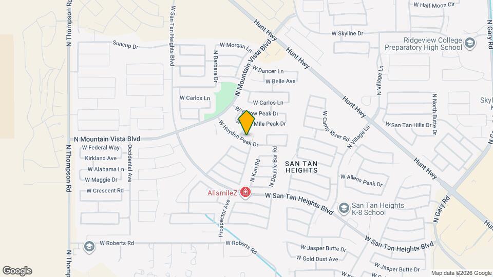 3362 W Hayden Peak Dr, Unit 509 Map and Location Details
