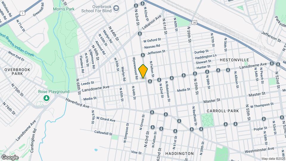 800 N 63rd St Map and Location Details