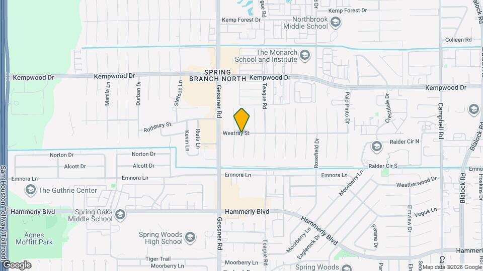 2535 Southwick St Map and Location Details