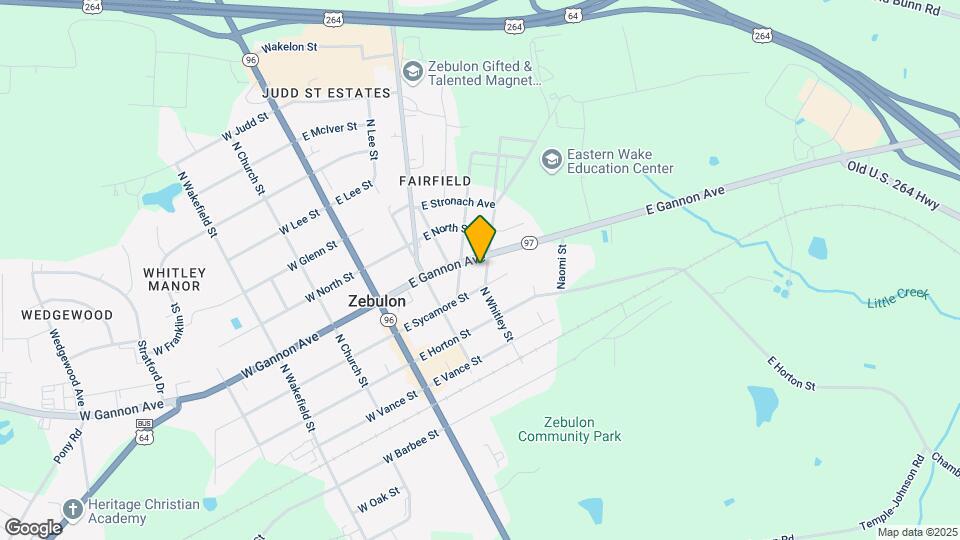 303 N Whitley St Map and Location Details
