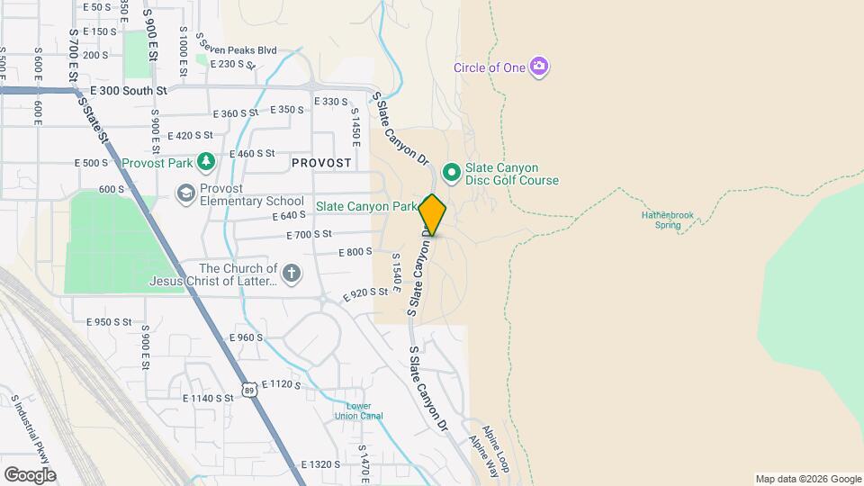 758 S Aspen Way Map and Location Details
