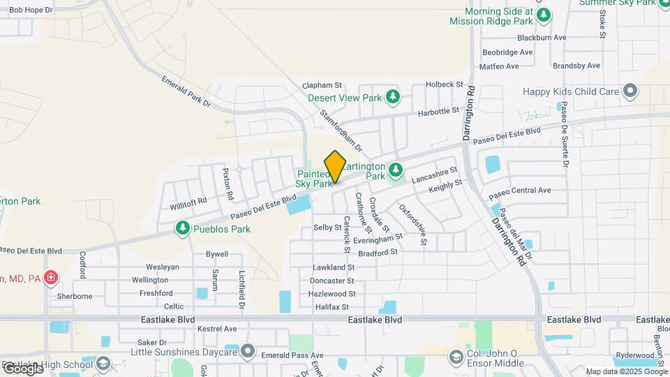 13513 Lartington St Map and Location Details