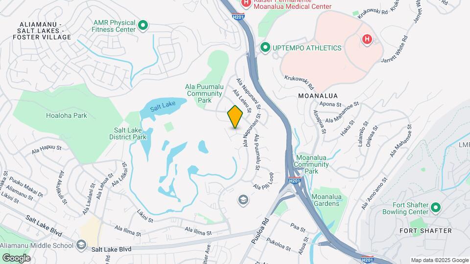 1316 Ala Kika Pl Map and Location Details