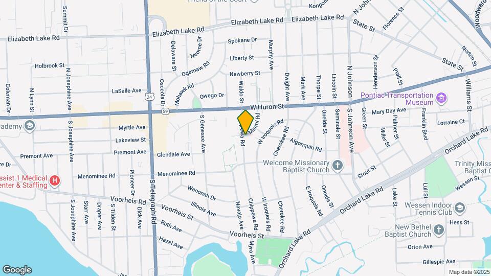 65 Chippewa Rd Map and Location Details