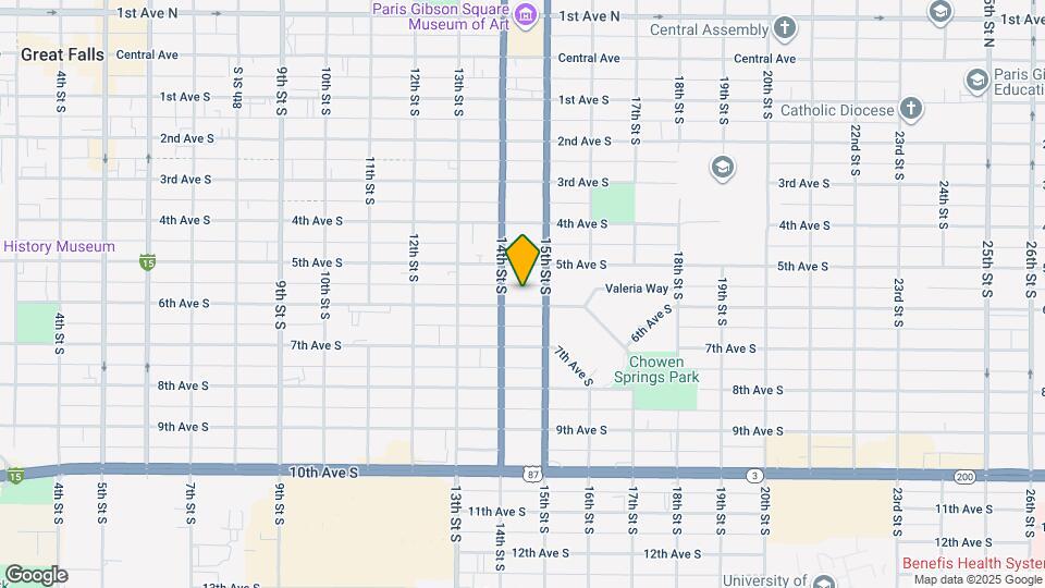 1411 6th Ave S Map and Location Details