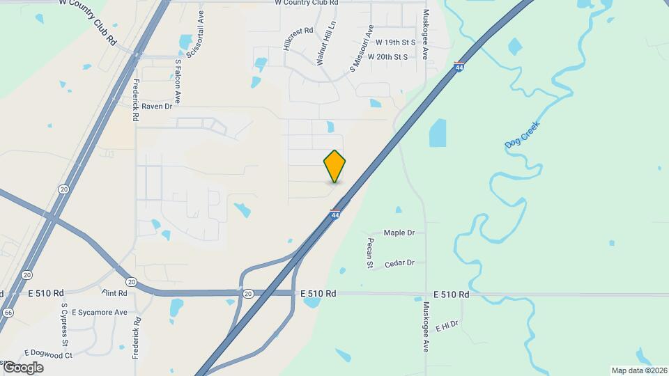 2103 S Lakin Ln Map and Location Details