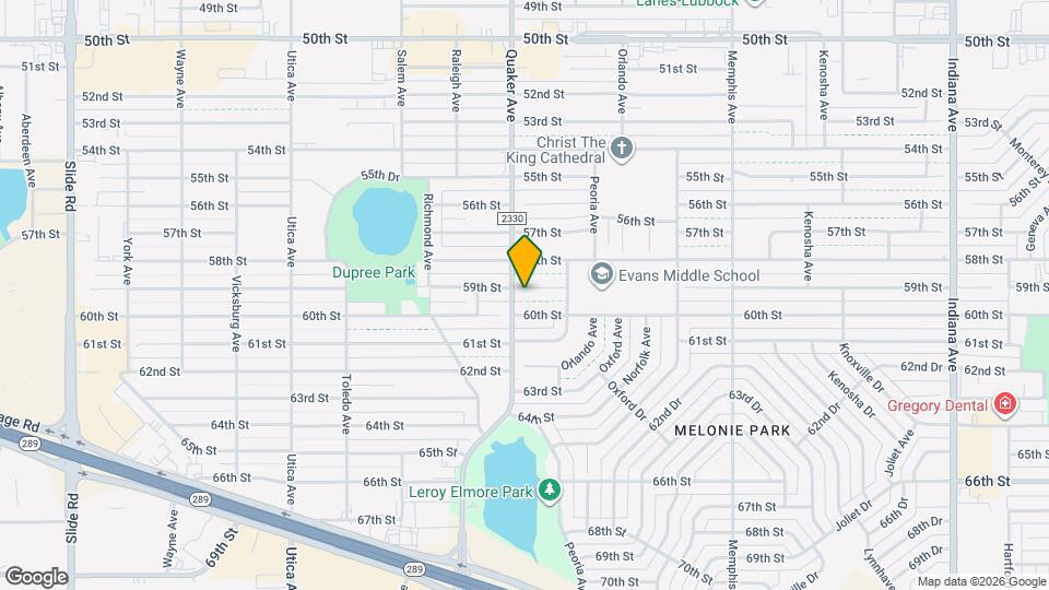 4315 59th St Map and Location Details