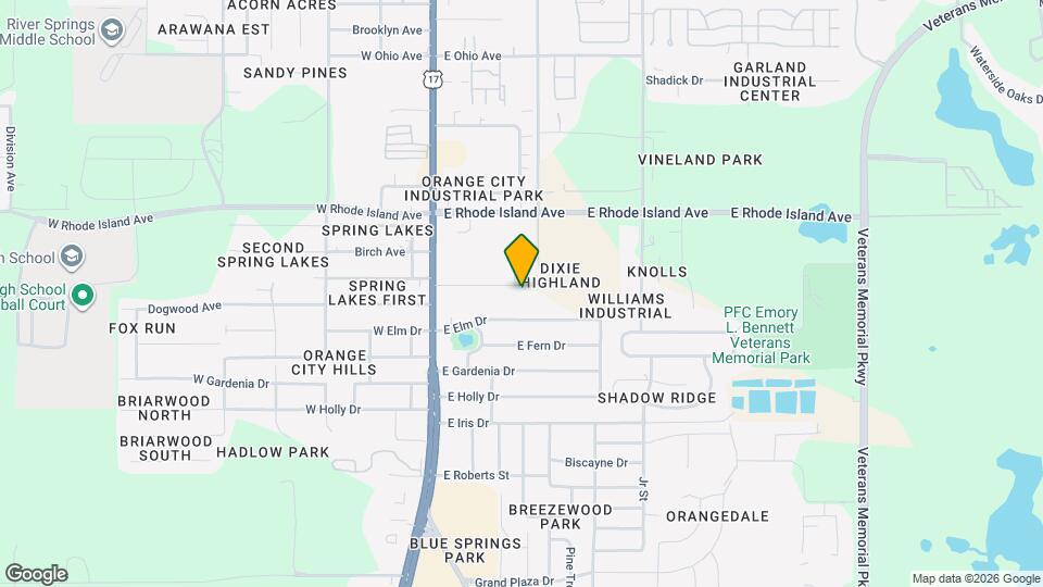 Water Oak Apartments Map and Location Details