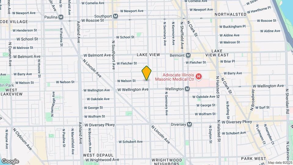3022 N Racine Ave Map and Location Details