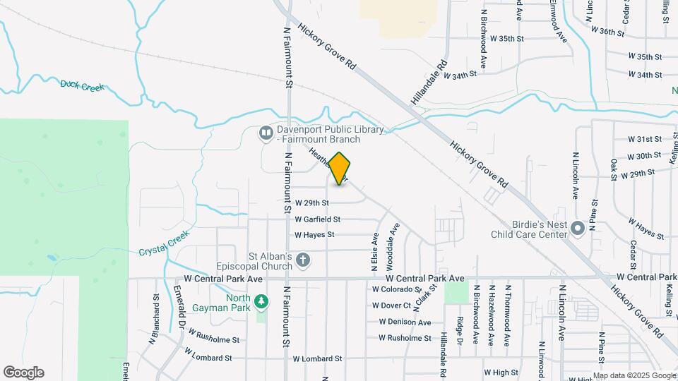 3304 Heatherton Dr Map and Location Details