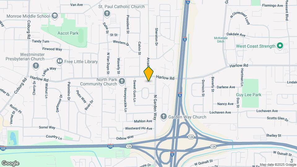 3672 Harlow Rd Mapa y Detalles de la Ubicación