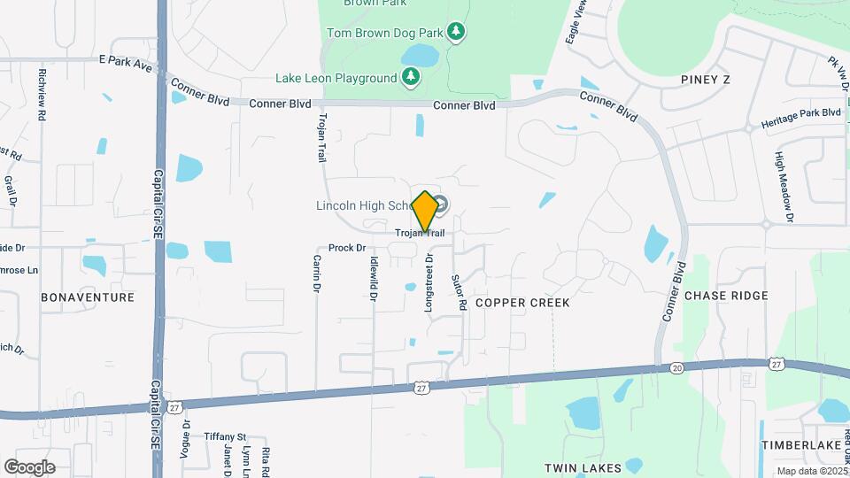 1020 Longstreet Dr Map and Location Details