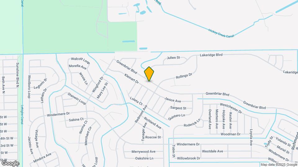 609 Greenbriar Blvd Map and Location Details