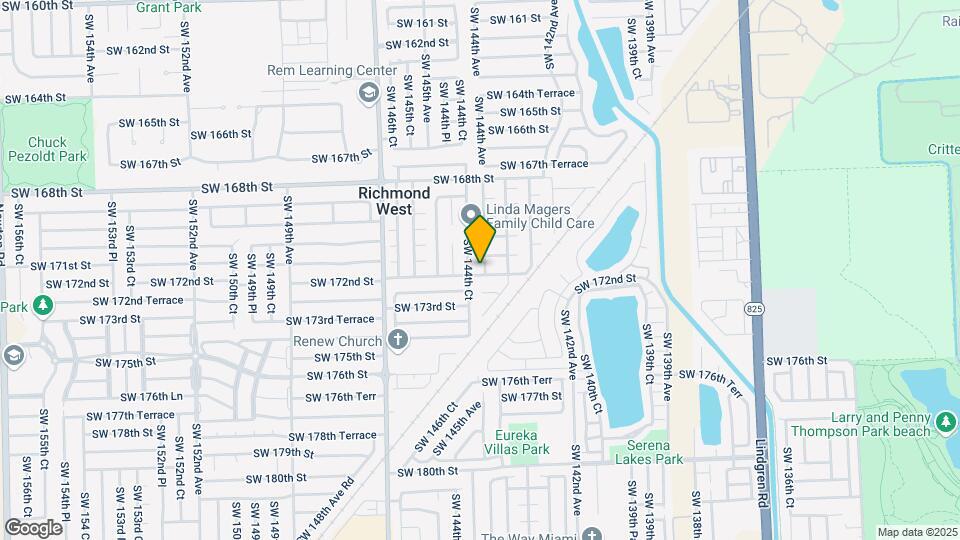 17184 SW 143rd Pl Map and Location Details