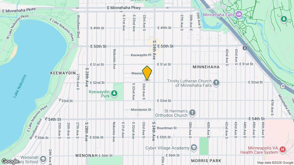 3325 E 52nd St Map and Location Details