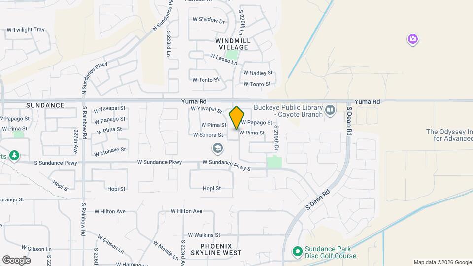 1462 S 220th Ln Mapa y Detalles de la Ubicación