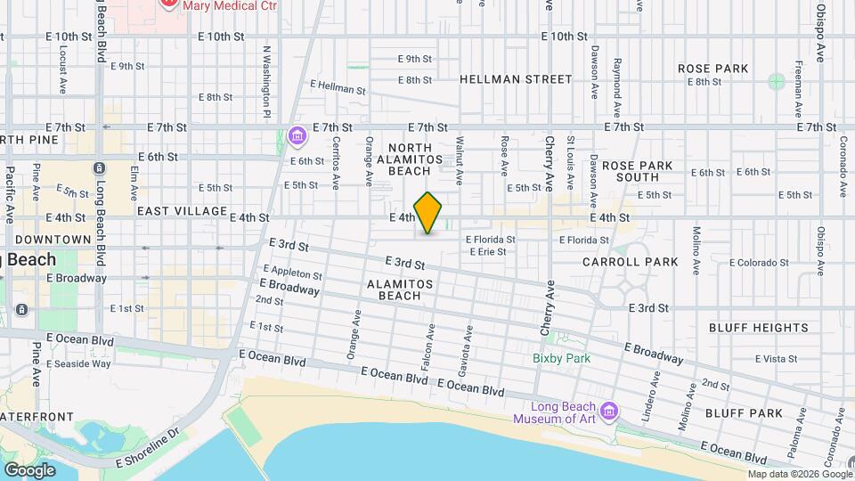 1426 E Florida St, Unit 1426 Map and Location Details