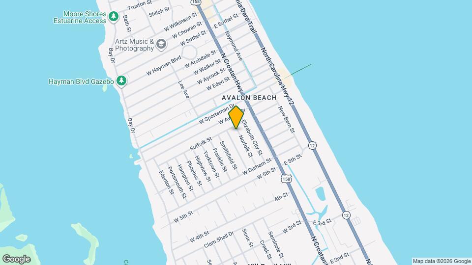 2038 Norfolk St Map and Location Details