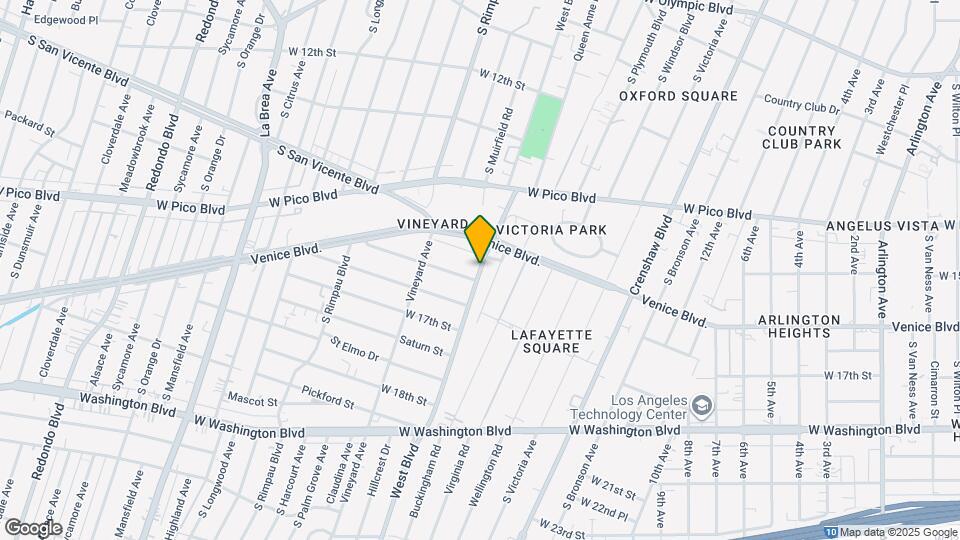 1613 West Blvd Map and Location Details