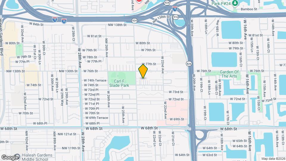 2359 W 74th St Map and Location Details