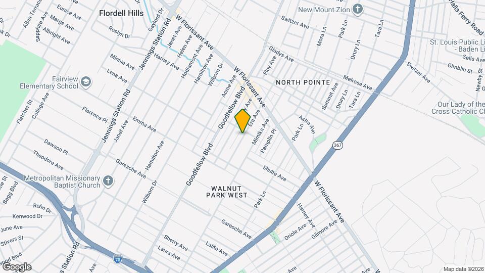 5586 Era Ave Map and Location Details