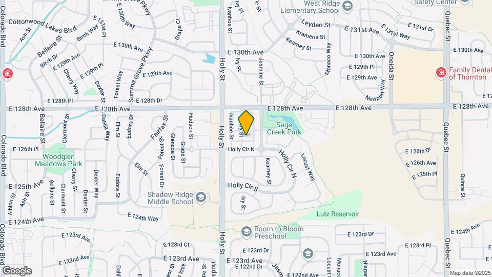 Sage Creek Townhomes Map and Location Details
