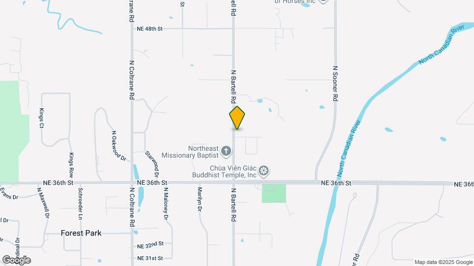 3900 N Bartell Rd Map and Location Details