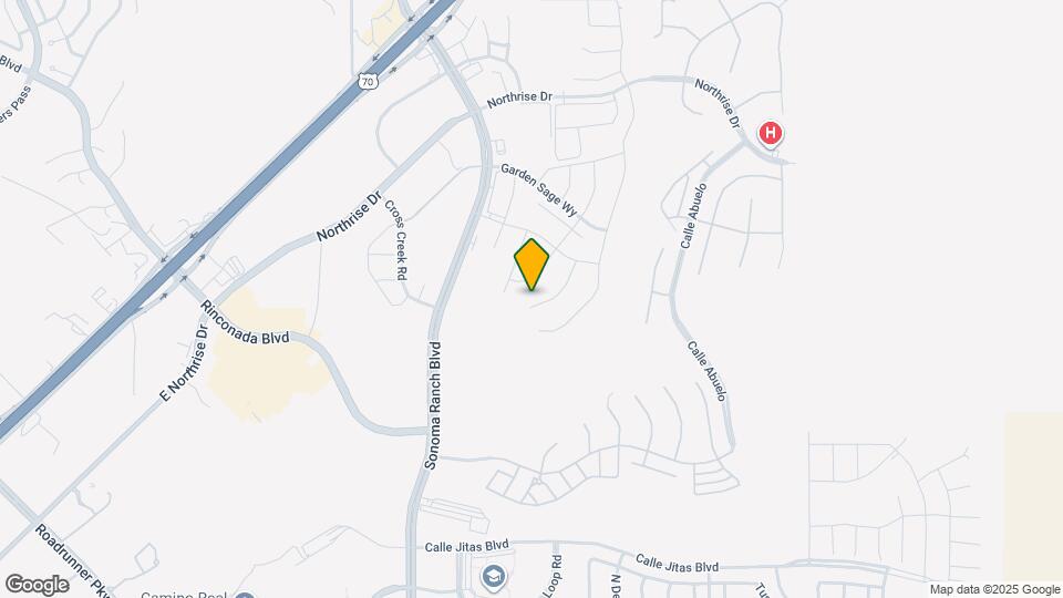 4117 Desert Falls Rd. Mapa y Detalles de la Ubicación