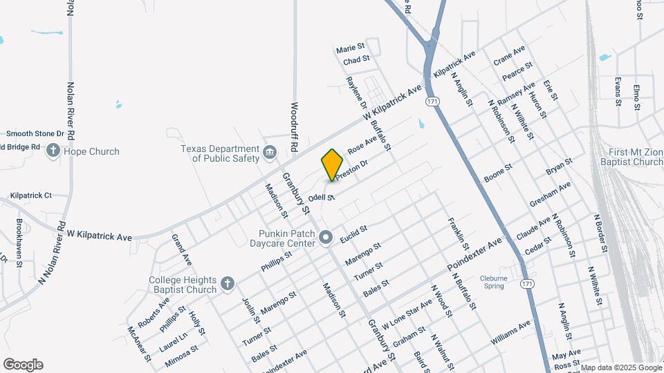 415 Preston Dr Mapa y Detalles de la Ubicación