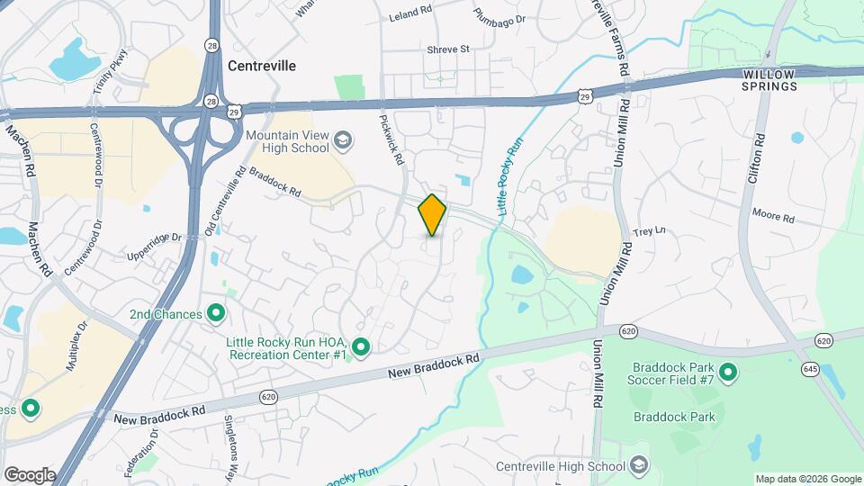 5831 Rock Forest Ct Map and Location Details