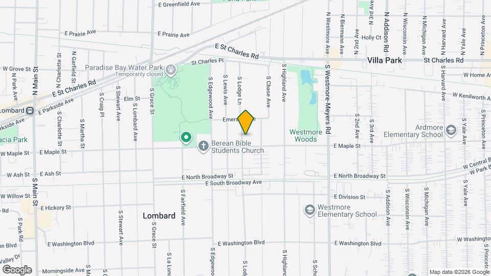 131 S Lodge Ln Map and Location Details