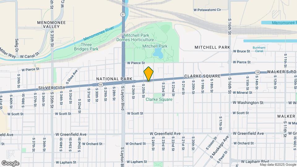 2421 W National Ave Map and Location Details