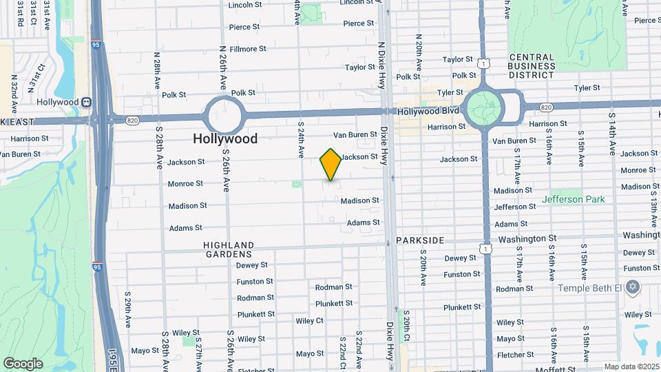 2246 Monroe St Map and Location Details